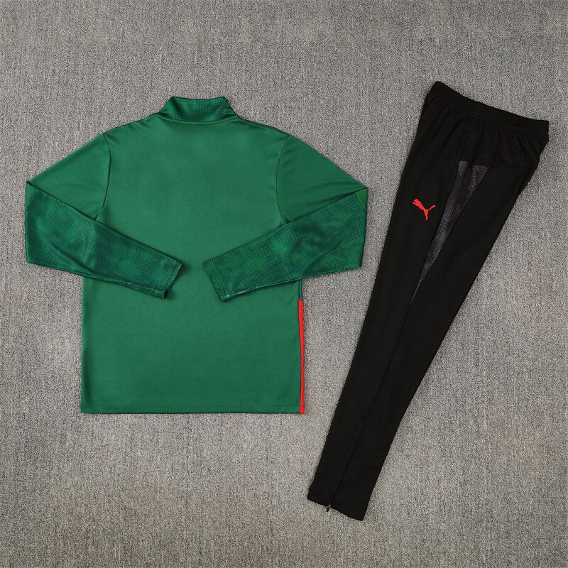 AC Milan Green Tracksuit 2025