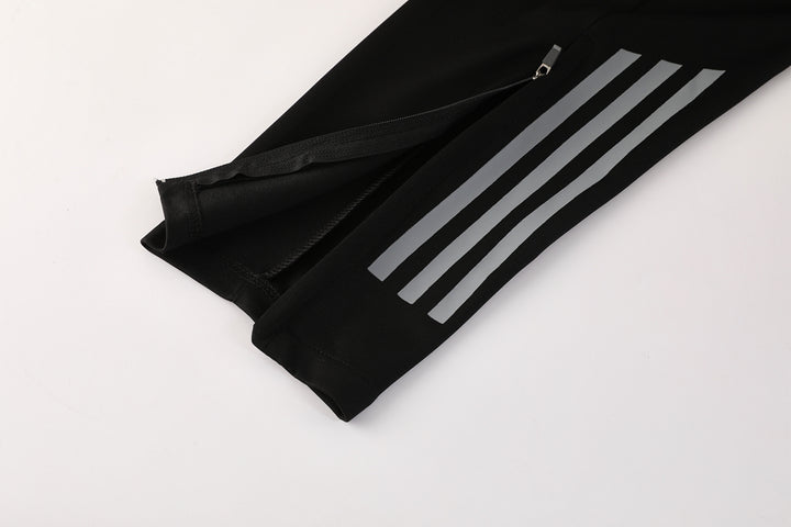 Adidas Track Suit - Leopard Camo Light Grey with Blue Strips