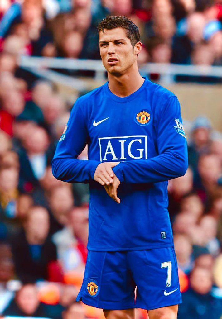 Manchester United THIRD Long Sleeve UCL final 2008 Ronaldo 7