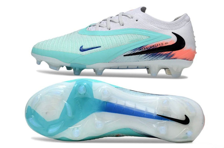 Nike Phantom 6 Elite Low FG Firm Ground Soccer Cleats - Pistachio Frost/Hyper Orange