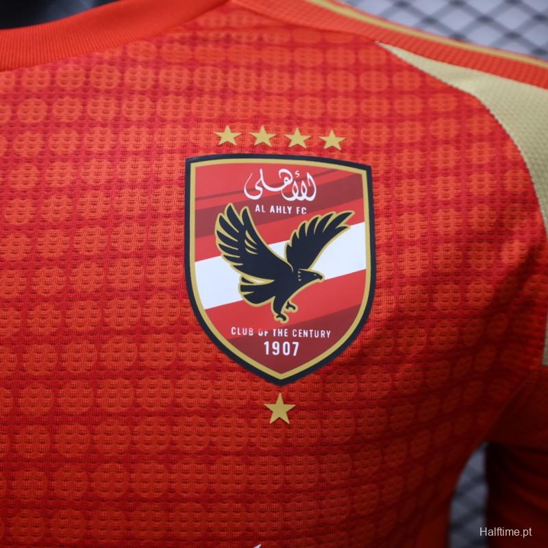 Al Ahly SC  HOME Player Version JERSEY 2024-2025