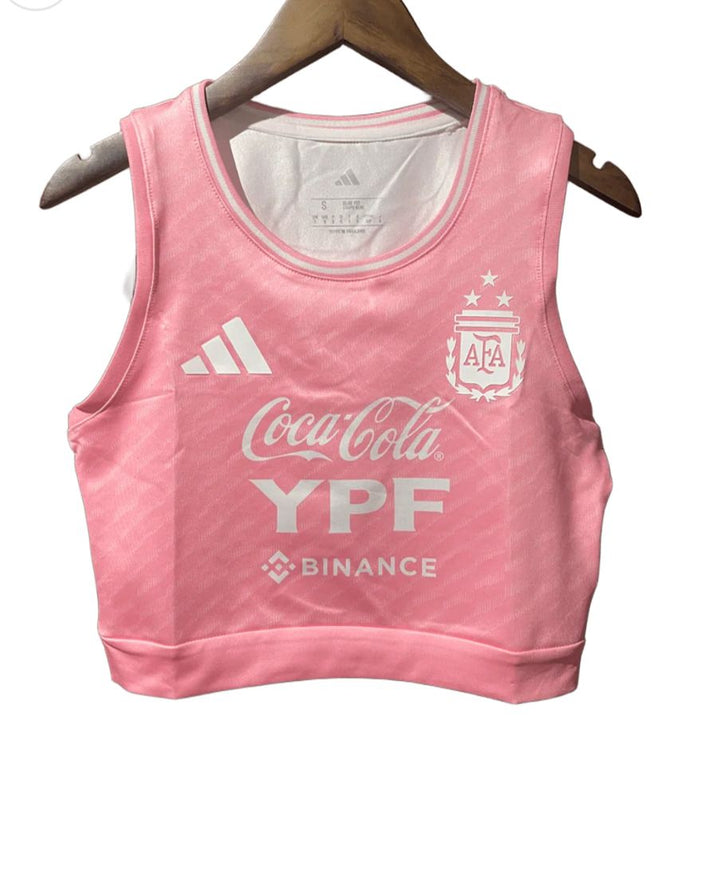 ARGENTINA Pink Women’s Crop top