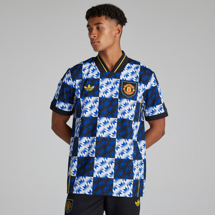 Manchester United x adidas Player Version LFSTLR Jersey Blue