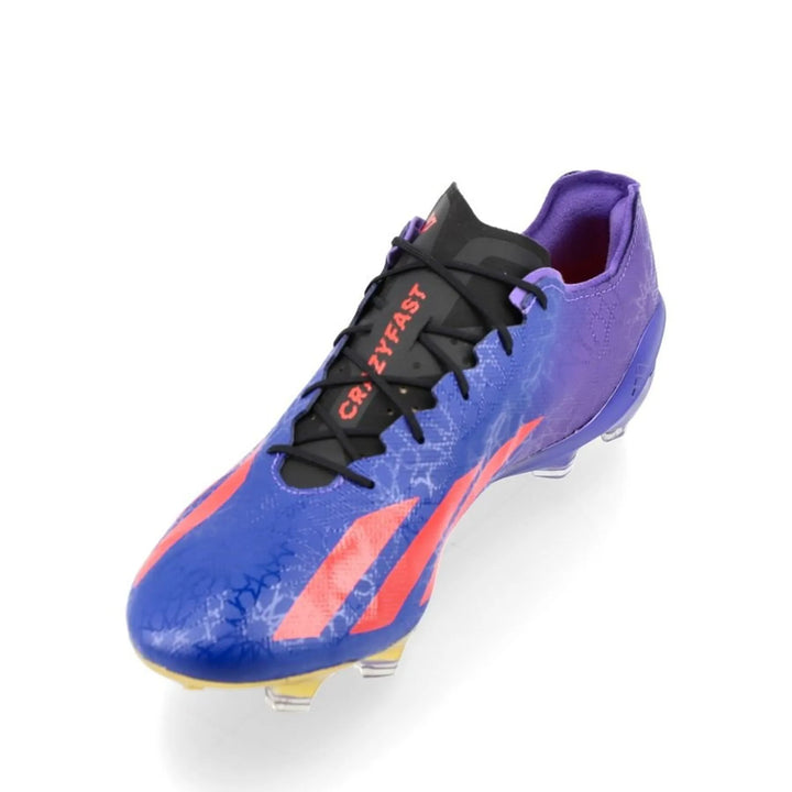 adidas X Crazyfast + FG Salah Egyptian Nights - Purple Rush/Solar Red/Victory Blue LIMITED EDITION