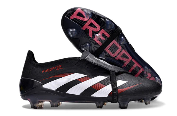 Adidas Predator Elite 24 FG Firm Ground Soccer Cleats - Black/White/Red