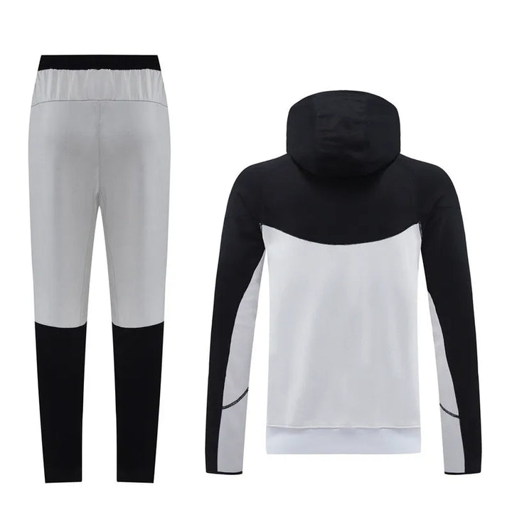 Nike Tech Fleece  Hoodie GREY AND BLACK FULL SET