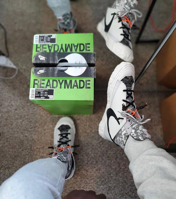 READYMADE x Nike Blazer Mid white