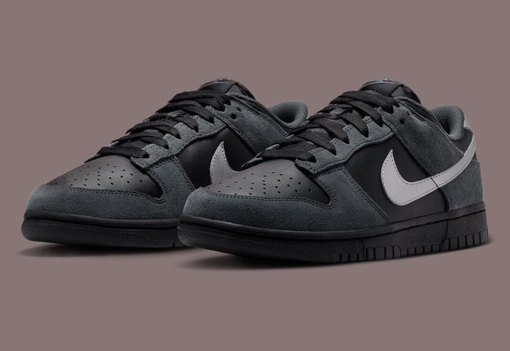 Nike Dunk Low Black/Anthracite-Metallic Silver