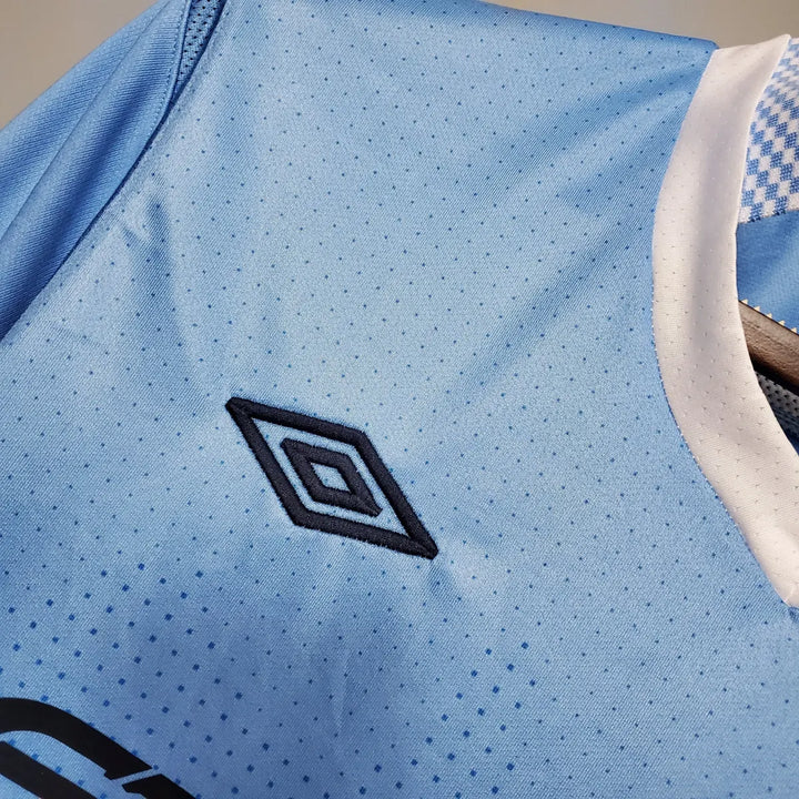 Manchester City Limited Edition Jersey with  Kun Agüero 2011-2012
