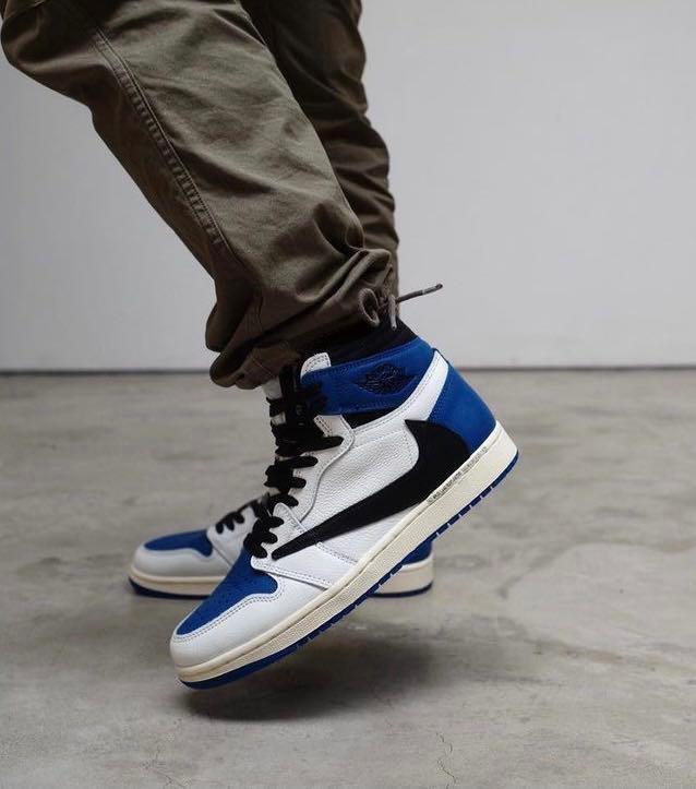 travis scott x fragment x air jordan 1