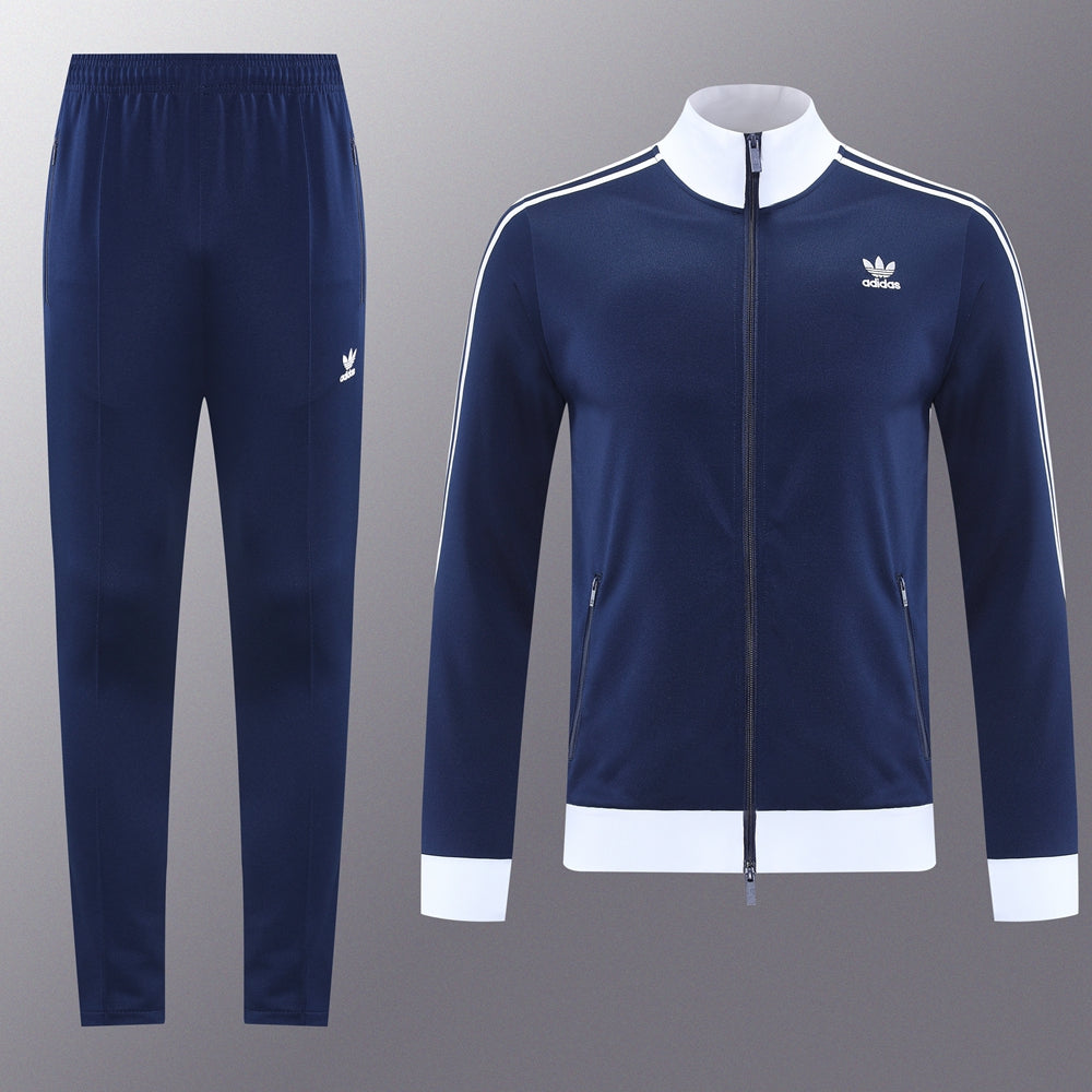 Adidas Navy Blue Jacket Suit