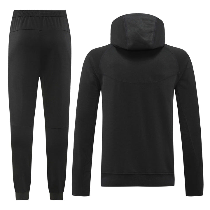Nike Tech Fleece Full Zip Hoodie Black Full Set