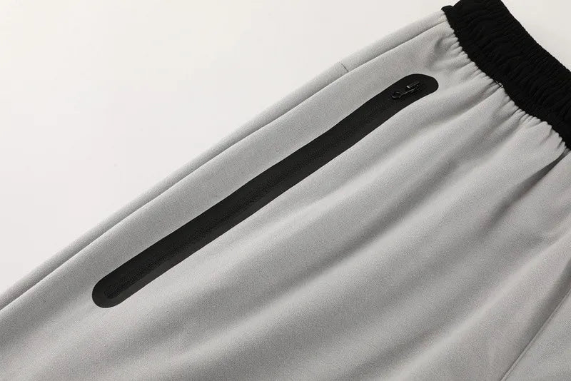 Nike Tech Fleece  Hoodie GREY AND BLACK FULL SET