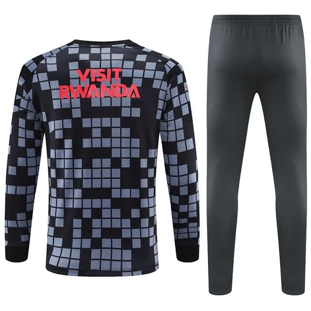 PSG jordan Black/Gray training tracksuit 21/22