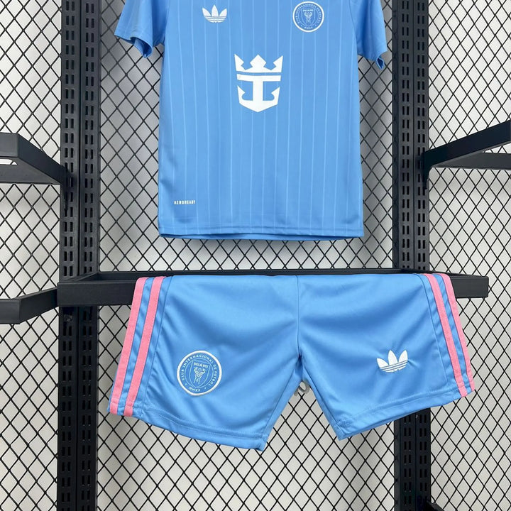 Inter Miami Third Kids Kit 2025 With MESSI 10