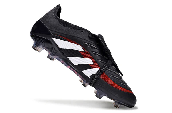 Adidas Predator Elite 24 FG Firm Ground Soccer Cleats - Black/White/Red