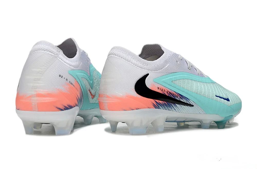 Nike Phantom 6 Elite Low FG Firm Ground Soccer Cleats - Pistachio Frost/Hyper Orange