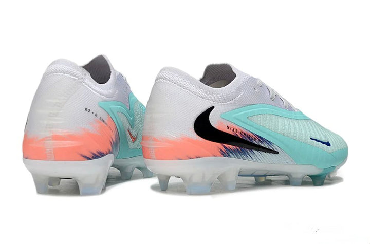 Nike Phantom 6 Elite Low FG Firm Ground Soccer Cleats - Pistachio Frost/Hyper Orange