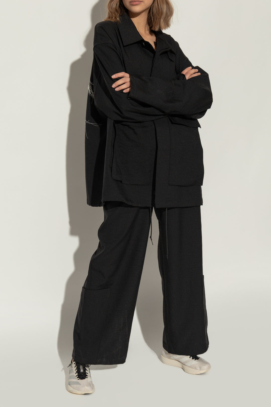 Y-3 cream Training shoes Adios 9