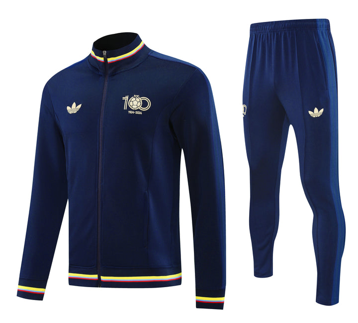 Adidas Anniversary Navy Blue Jacket Suit