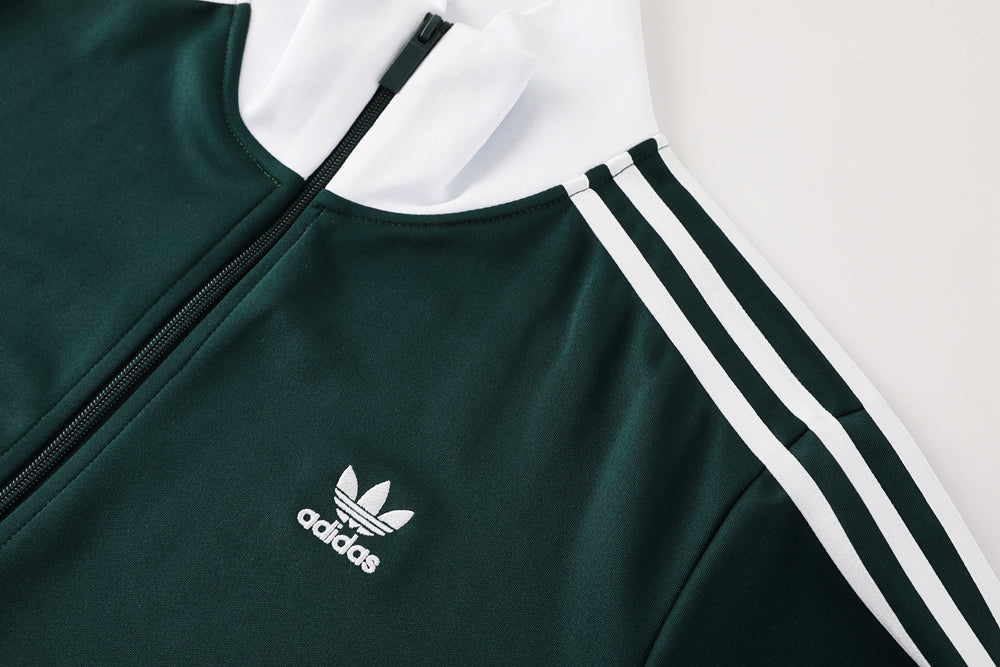 Adidas Dark Green Jacket Suit
