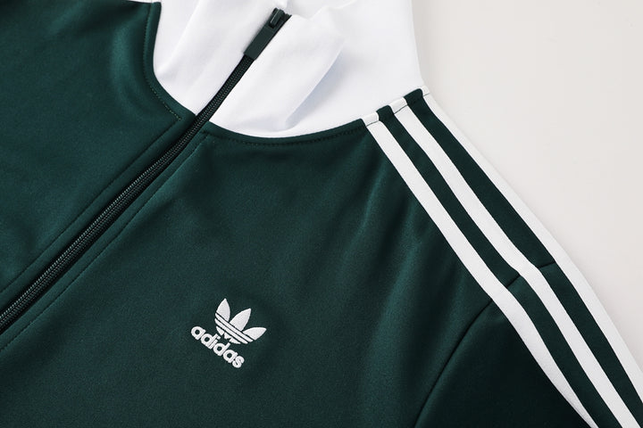 Adidas Dark Green Jacket Suit
