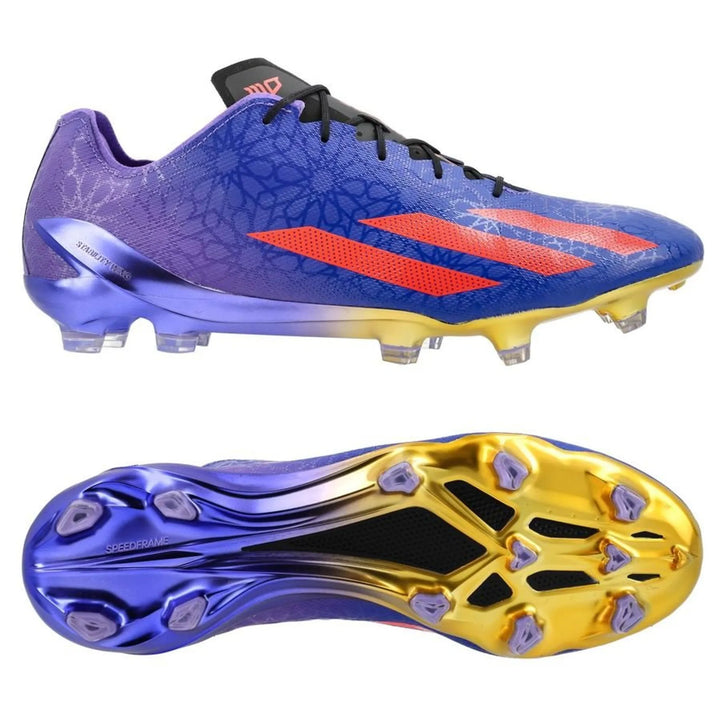 adidas X Crazyfast + FG Salah Egyptian Nights - Purple Rush/Solar Red/Victory Blue LIMITED EDITION