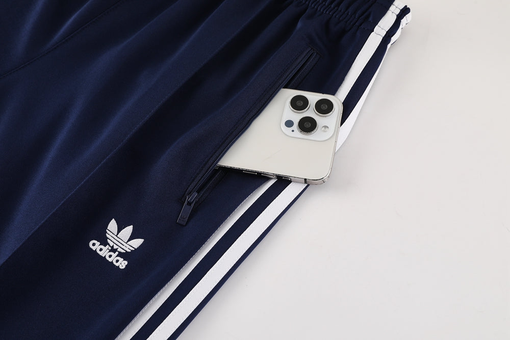 Adidas Navy Blue Jacket Suit
