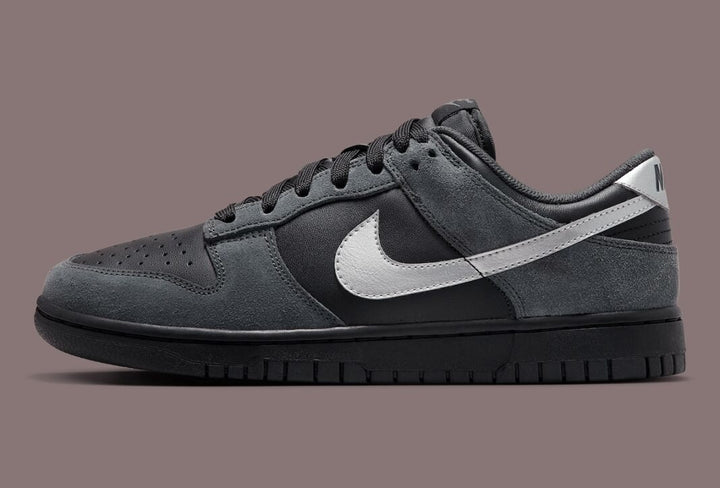 Nike Dunk Low Black/Anthracite-Metallic Silver
