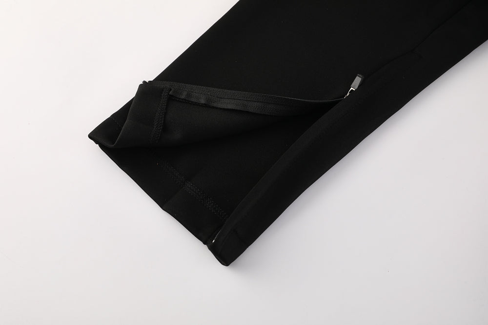 Nike Classic Jacket Suit - Black and White Trim