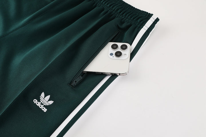Adidas Dark Green Jacket Suit