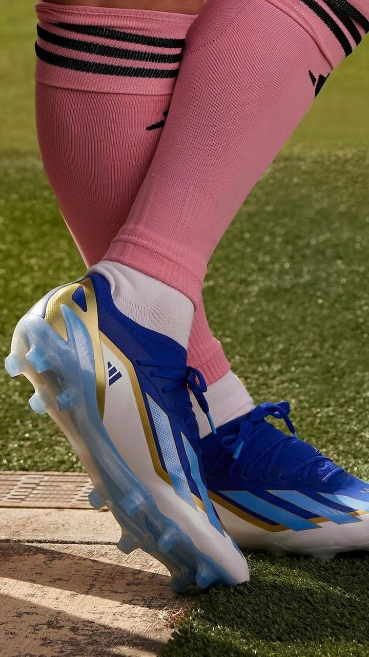Adidas X Crazyfast Messi Elite FG - Lucid Blue/Blue Burst/Cloud White