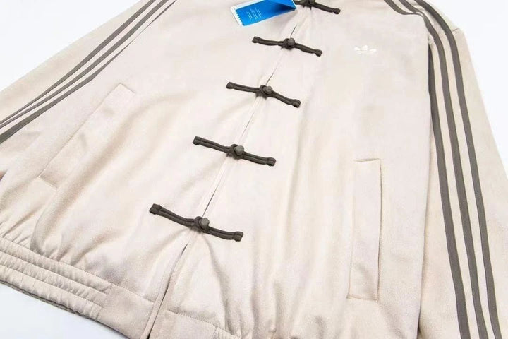 adidas Chinese Limited Edition Casual Jacket Unisex Beige