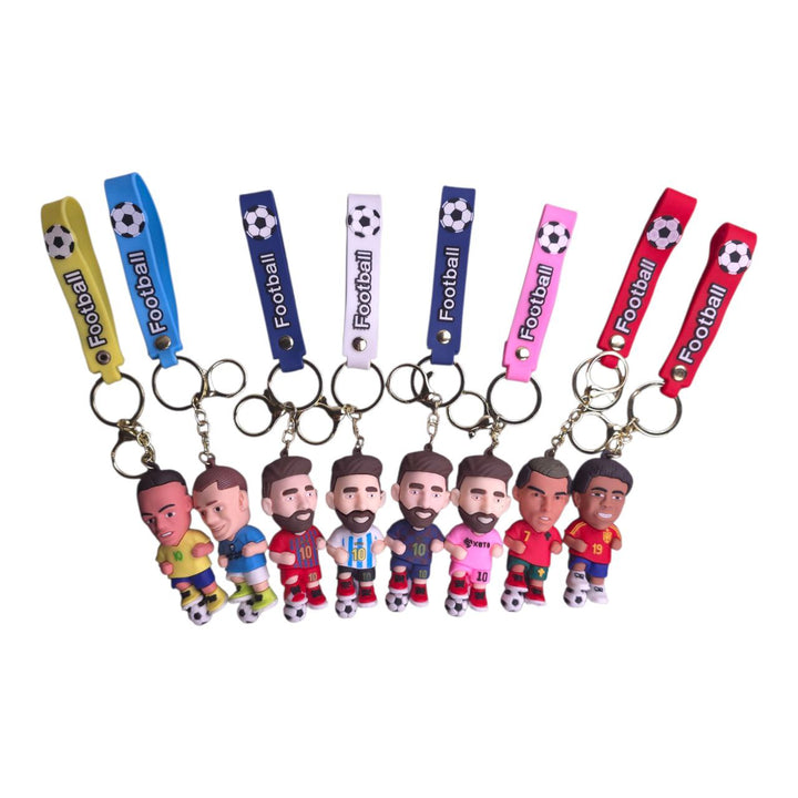 Mini Football Player Keychain – Cartoon Style