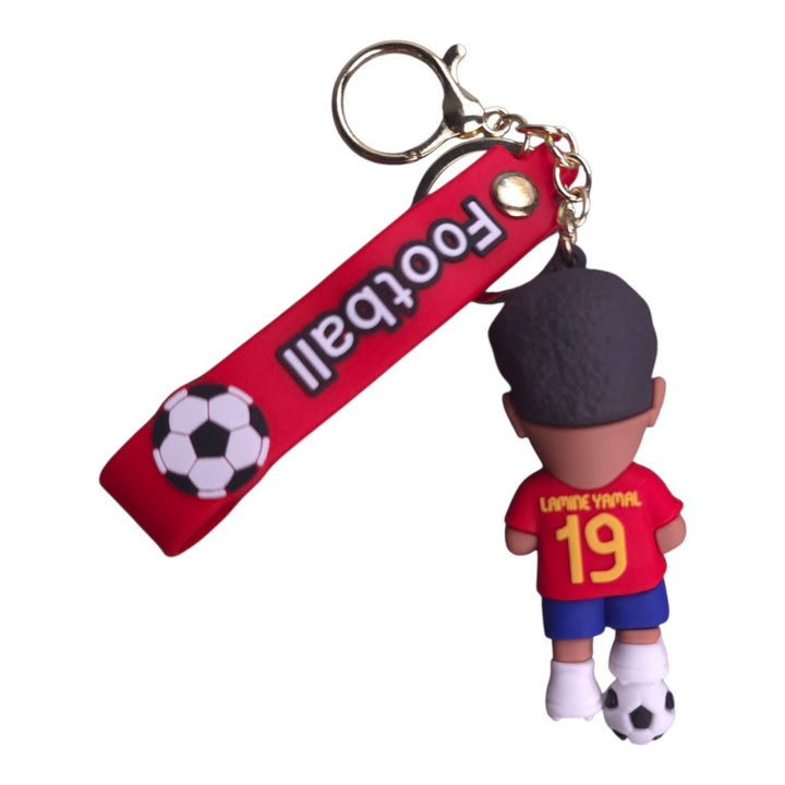 Mini Football Player Keychain – Cartoon Style