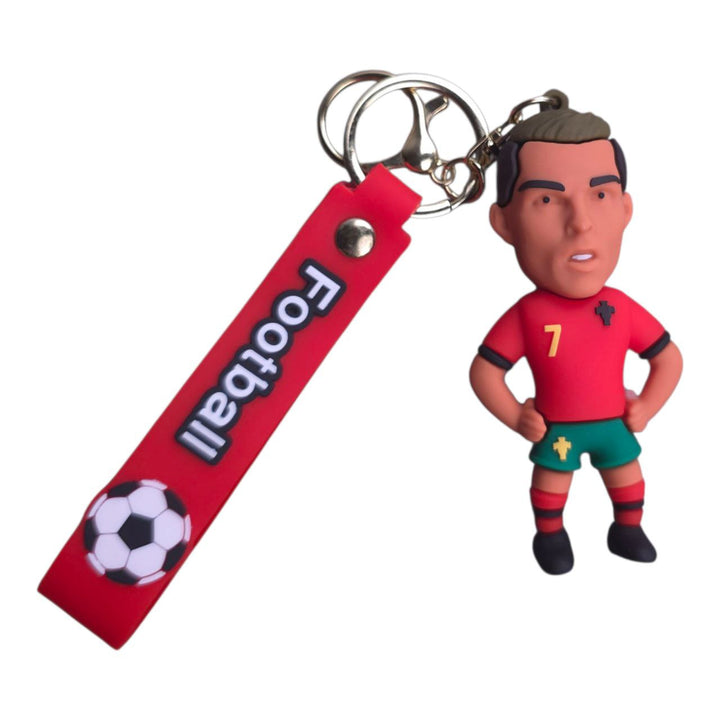 Cristiano Ronaldo Keychain – 4 Kits Collection