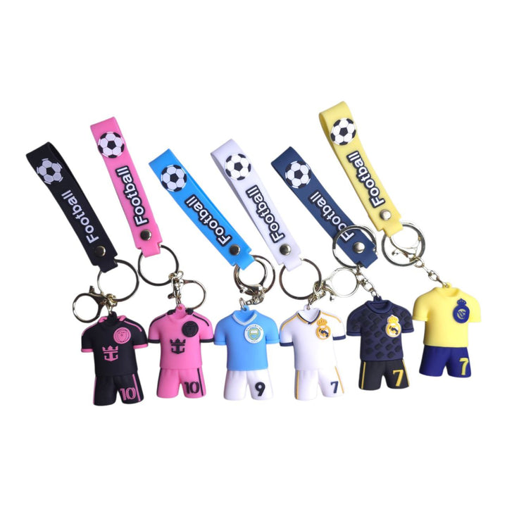 Mini Jersey Keychain – Football Legends Edition