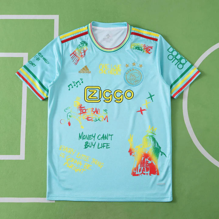 Ajx Concept Bob Marley Blue Jersey