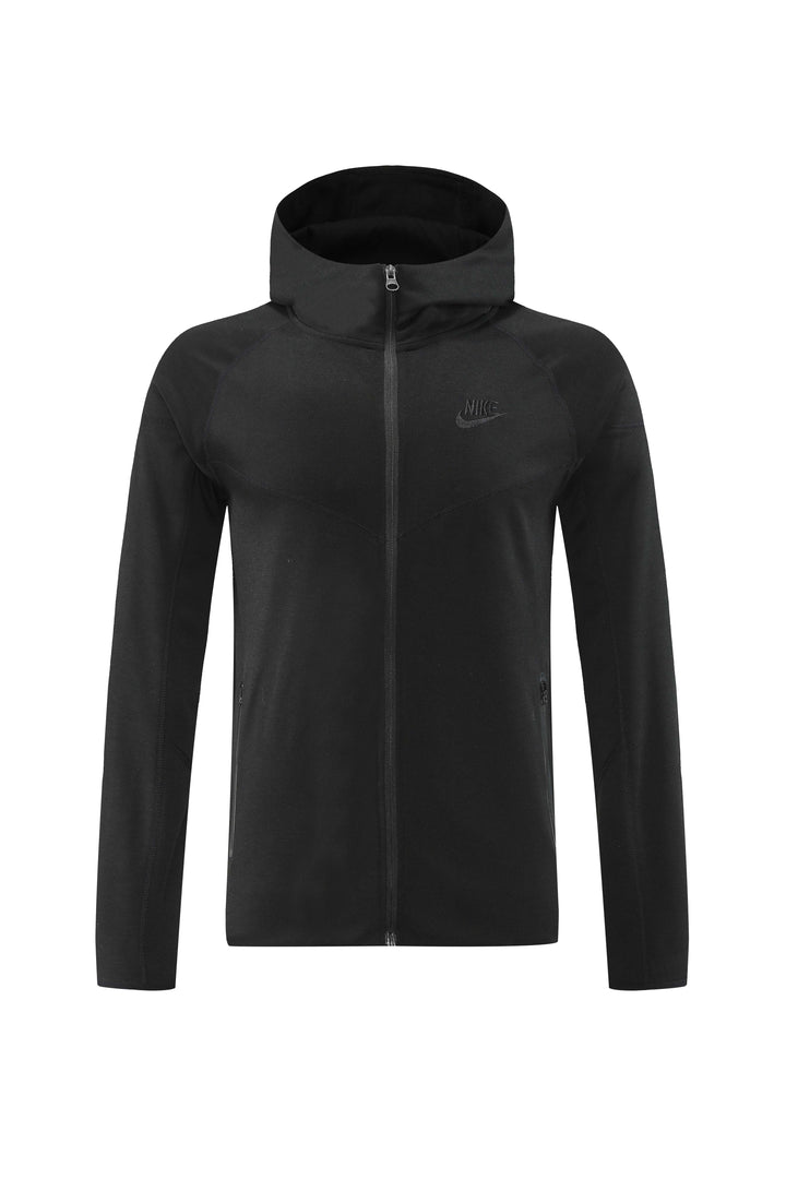 Nike Tech Fleece Full Zip Hoodie Black Full Set