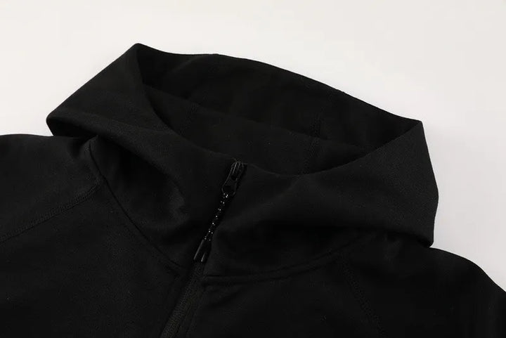 Nike Tech Fleece  Hoodie GREY AND BLACK FULL SET