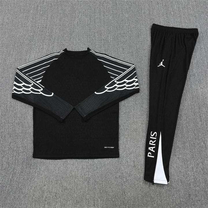 PSG Black and White tracksuit 2025/26