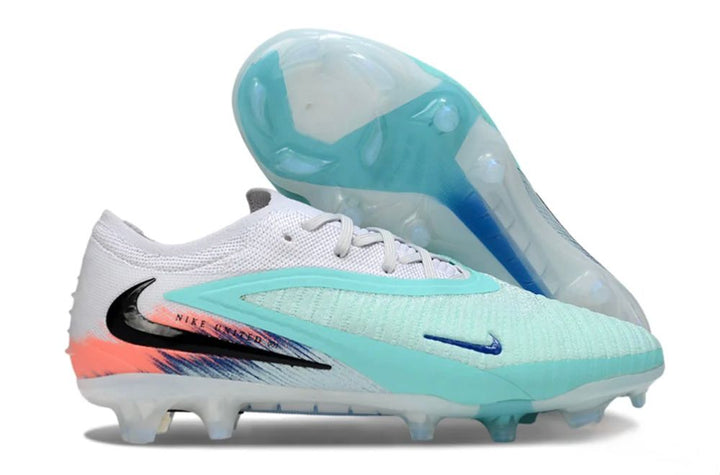 Nike Phantom 6 Elite Low FG Firm Ground Soccer Cleats - Pistachio Frost/Hyper Orange
