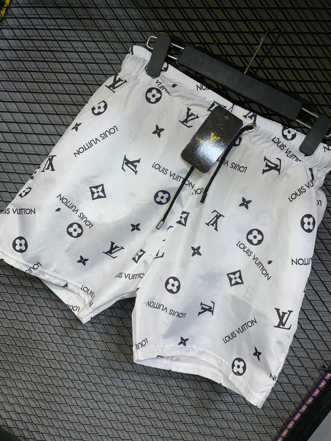 LV Monogram White swimwear Short