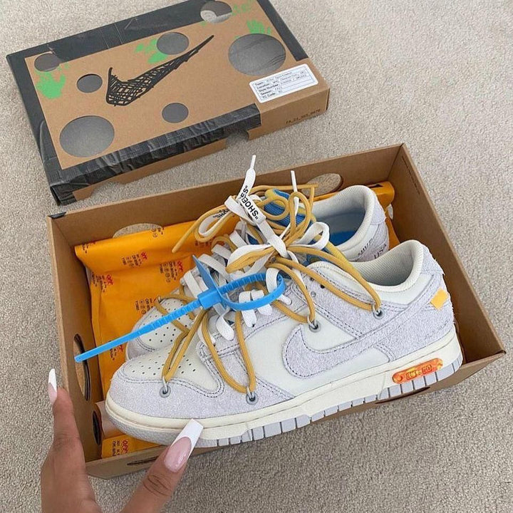 Nike dunk Low x Off white 50 Lot 34