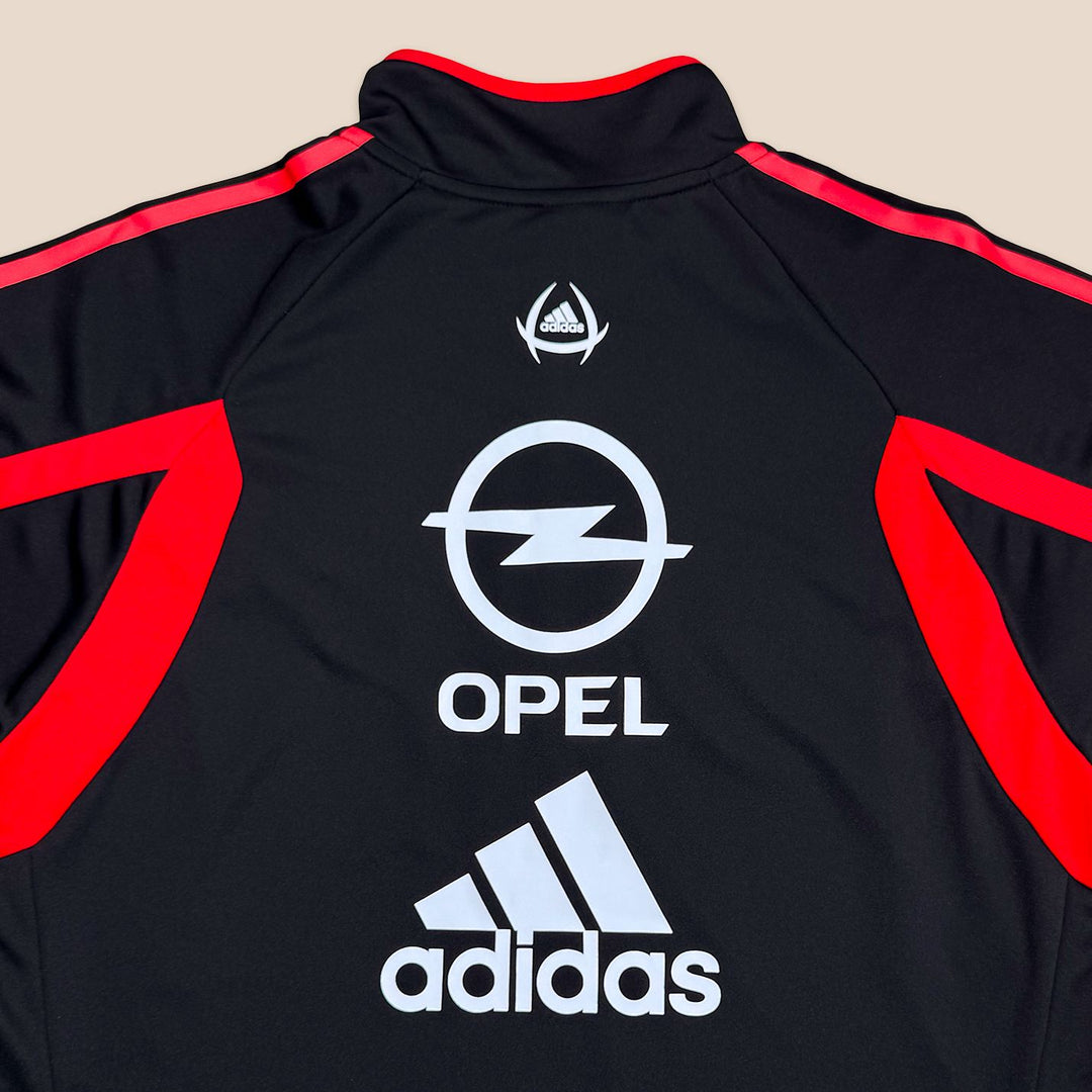 AC Milan Black Retro Training Suit Top