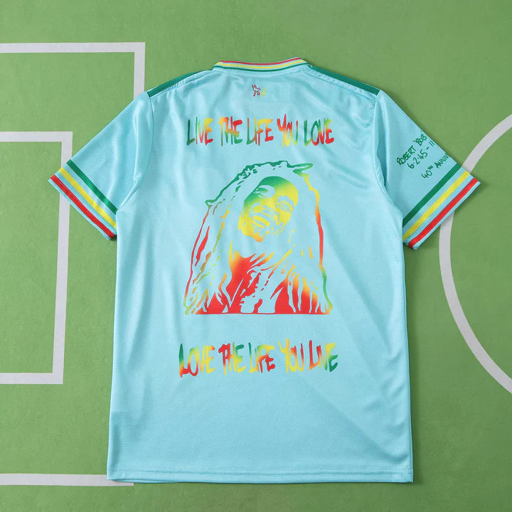 Ajx Concept Bob Marley Blue Jersey