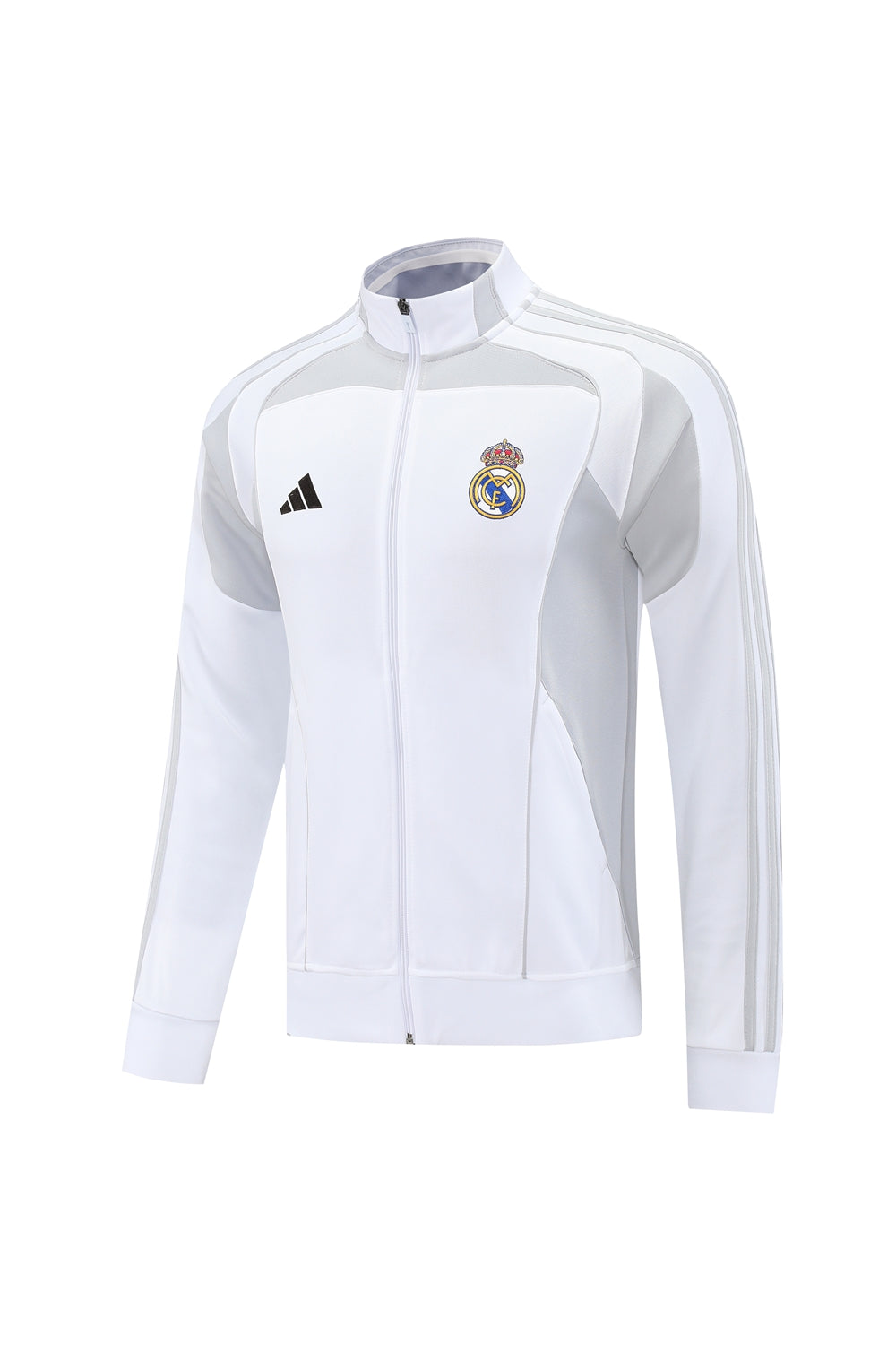 RM Pre Match White-Grey Jacket Suit