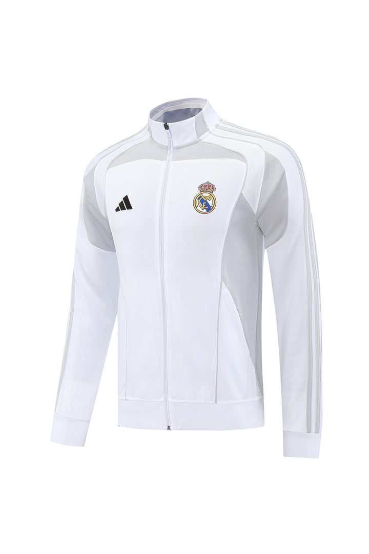 RM Pre Match White-Grey Jacket Suit