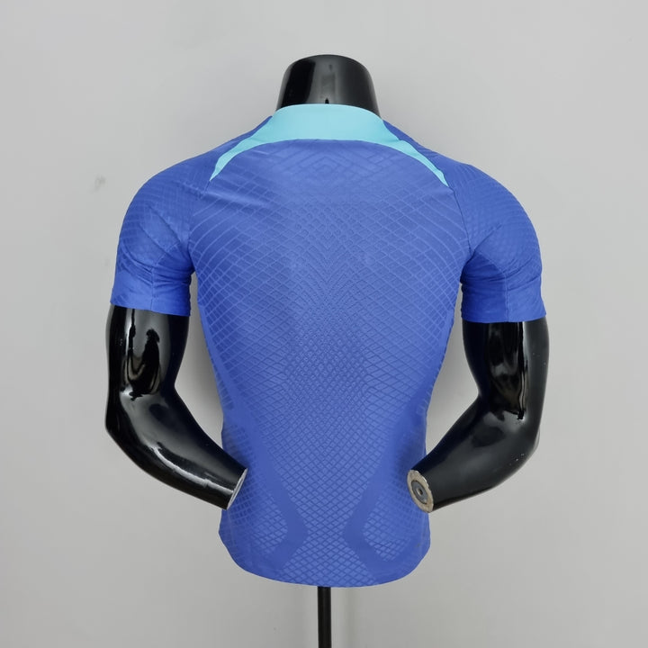 England Training  Player Version blue jersey 2023