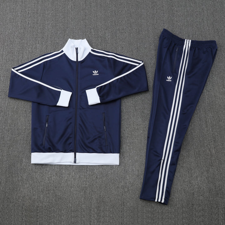 Adidas Navy Blue Jacket Suit